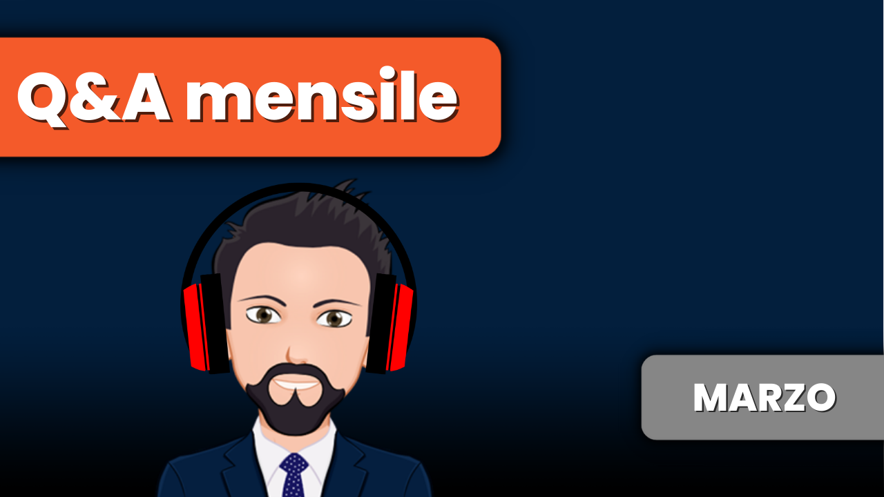 live Q&A mensile marzo